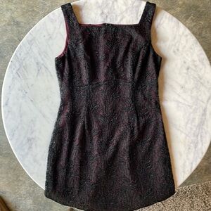 Vintage Hourglass Brand Sleeveless Sheath Dress Medium